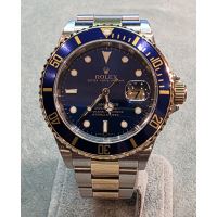 ROLEX<BR>SUBMARINER DATE ACERO Y ORO AZUL 40MM....