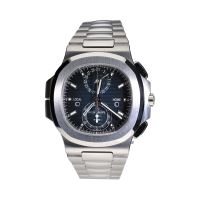PATEK PHILIPPE<BR>NAUTILUS TRAVEL TIME CHRONOGRAPH ACERO...