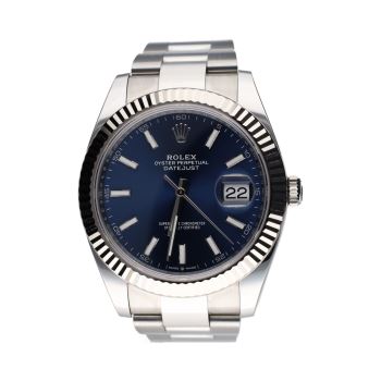 ROLEX<BR>DATEJUST II ACERO ESFERA AZUL 41MM. · ref.: 126334