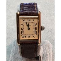 CARTIER<BR>MUST DE CARTIER PLATA VERMEIL CUERDA M...