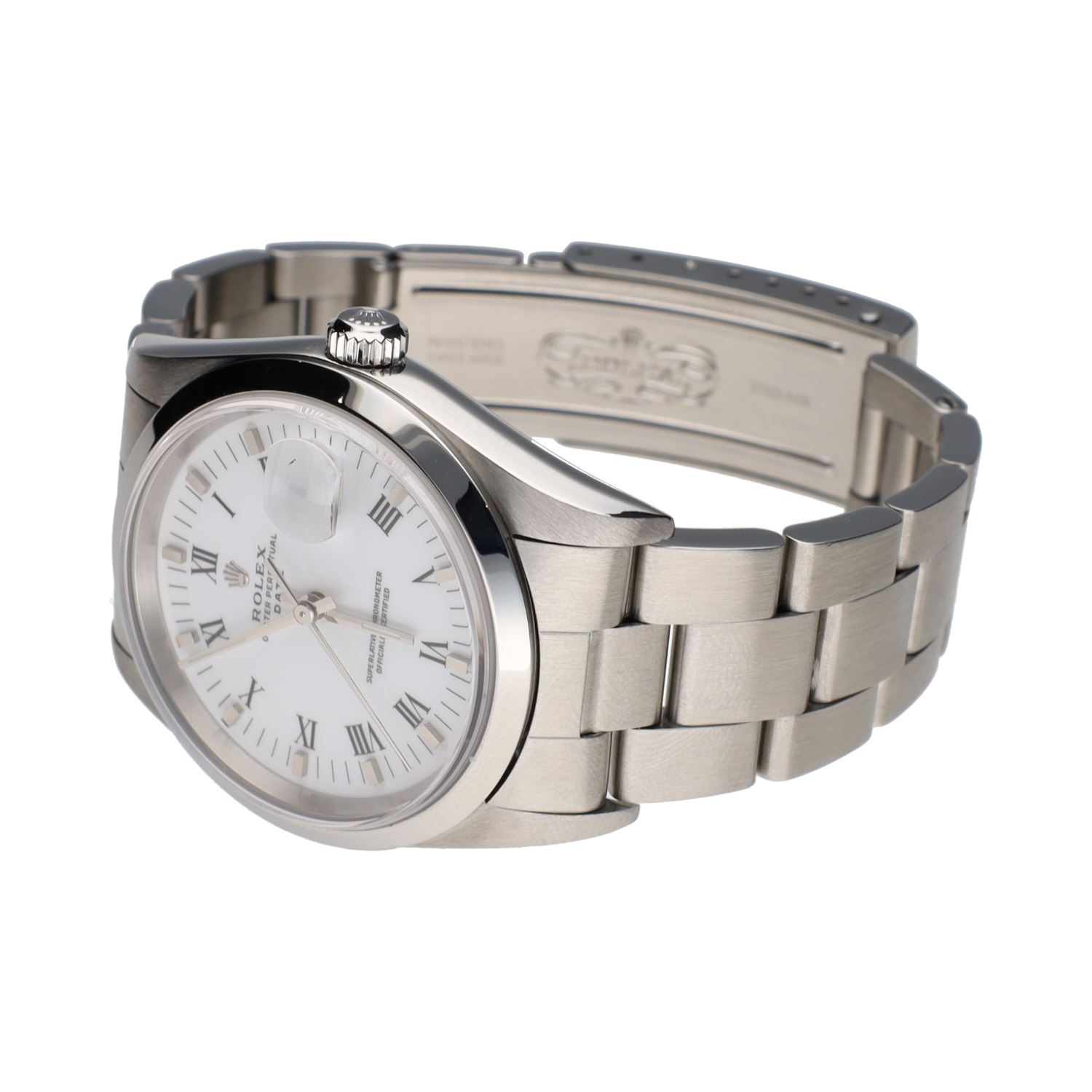 Oyster perpetual date acero 34mm.   