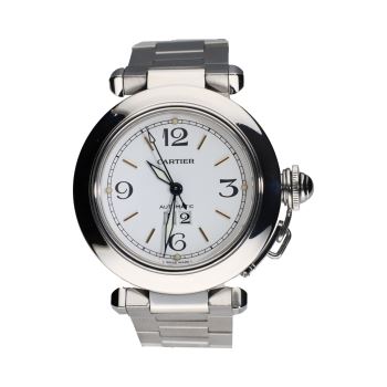 CARTIER<BR>PASHA ACERO AUTOMÁTICO 35MM. · ref.: 2475
