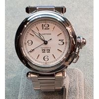 CARTIER<BR>PASHA ACERO AUTOMÁTICO 35MM.
