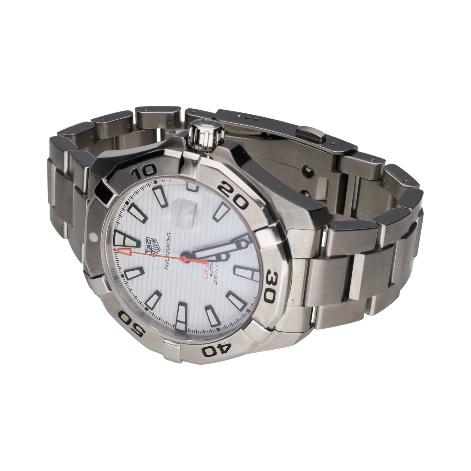 Aquaracer calibre 5 acero 300m 43mm.   