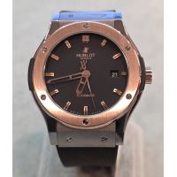 HUBLOT<BR>CLASSIC FUSION AUTOMÁTICO TITANIUM Y O...