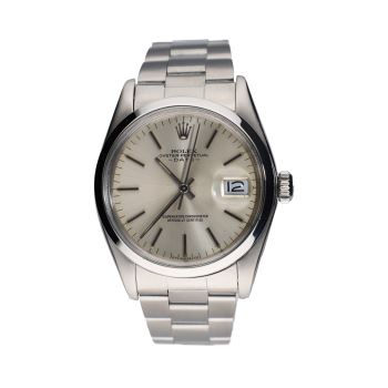 ROLEX<BR>OYSTER PERPETUAL DATE ACERO PLEXI 34MM... · ref.: 1500