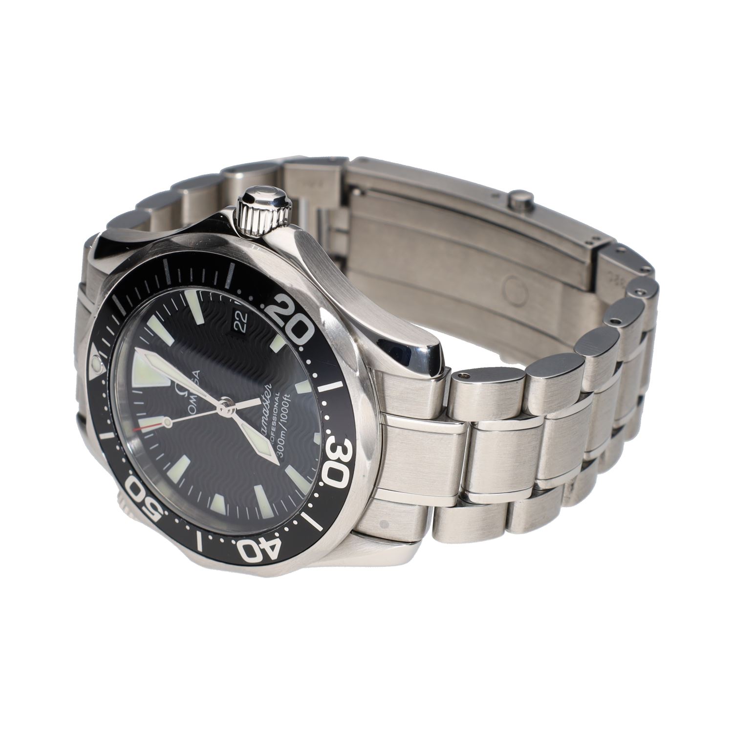 Seamaster 300m acero quartz 36mm.  
