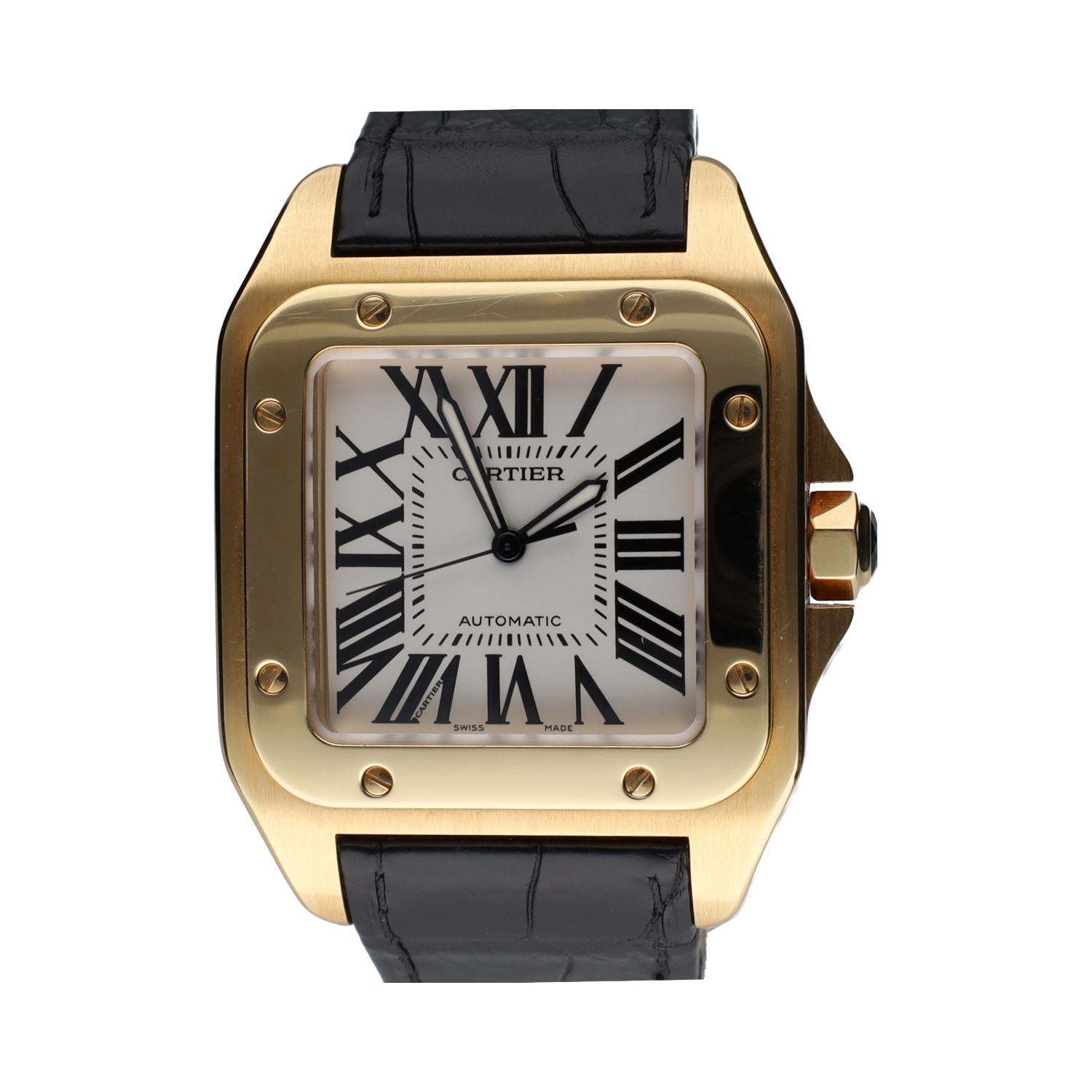 Santos 100 xl oro amarillo 38mm.  