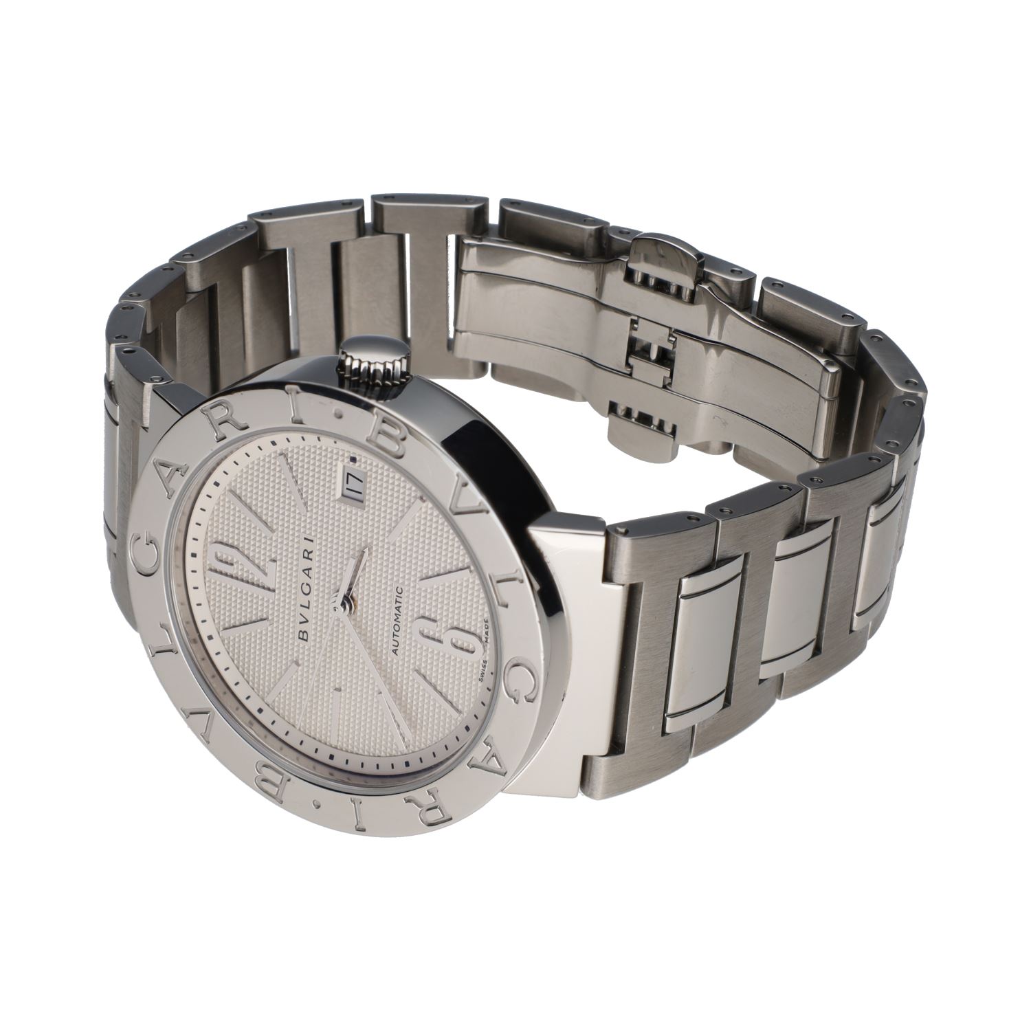 Bulgari acero automático 38mm.   