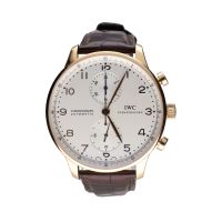 IWC<BR>PORTUGUESE CHRONOGRAPH ORO ROSA ESFERA...