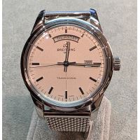 Transocean day date acero 43mm.   