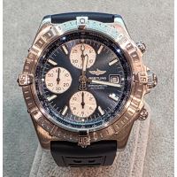 Crosswind chronograph esfera azul acero 43mm.   