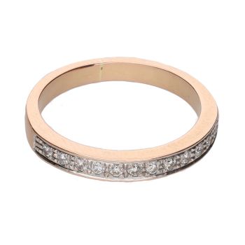 ANILLOS / SORTIJAS<BR>SORTIJA CINTILLO EN ORO AMARILLO CON B... · ref.: (NLM)