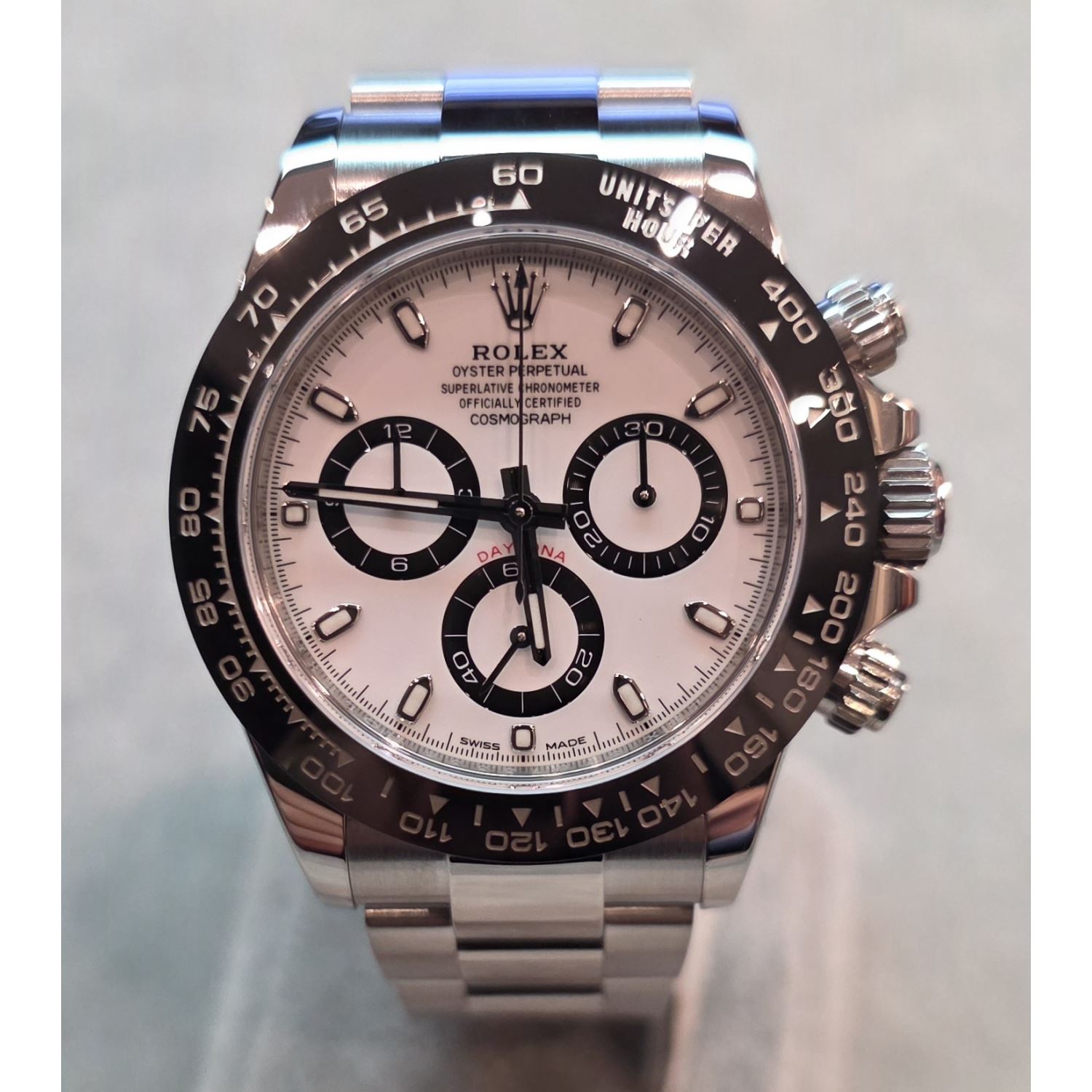 Daytona acero cerámico 40mm.   
