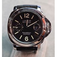 PANERAI<BR>LUMINOR MARINA ACERO CUERO 44MM.