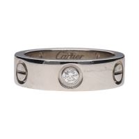 ANILLOS / SORTIJAS<BR>SORTIJA LOVE DE CARTIER EN ORO BLANCO ...