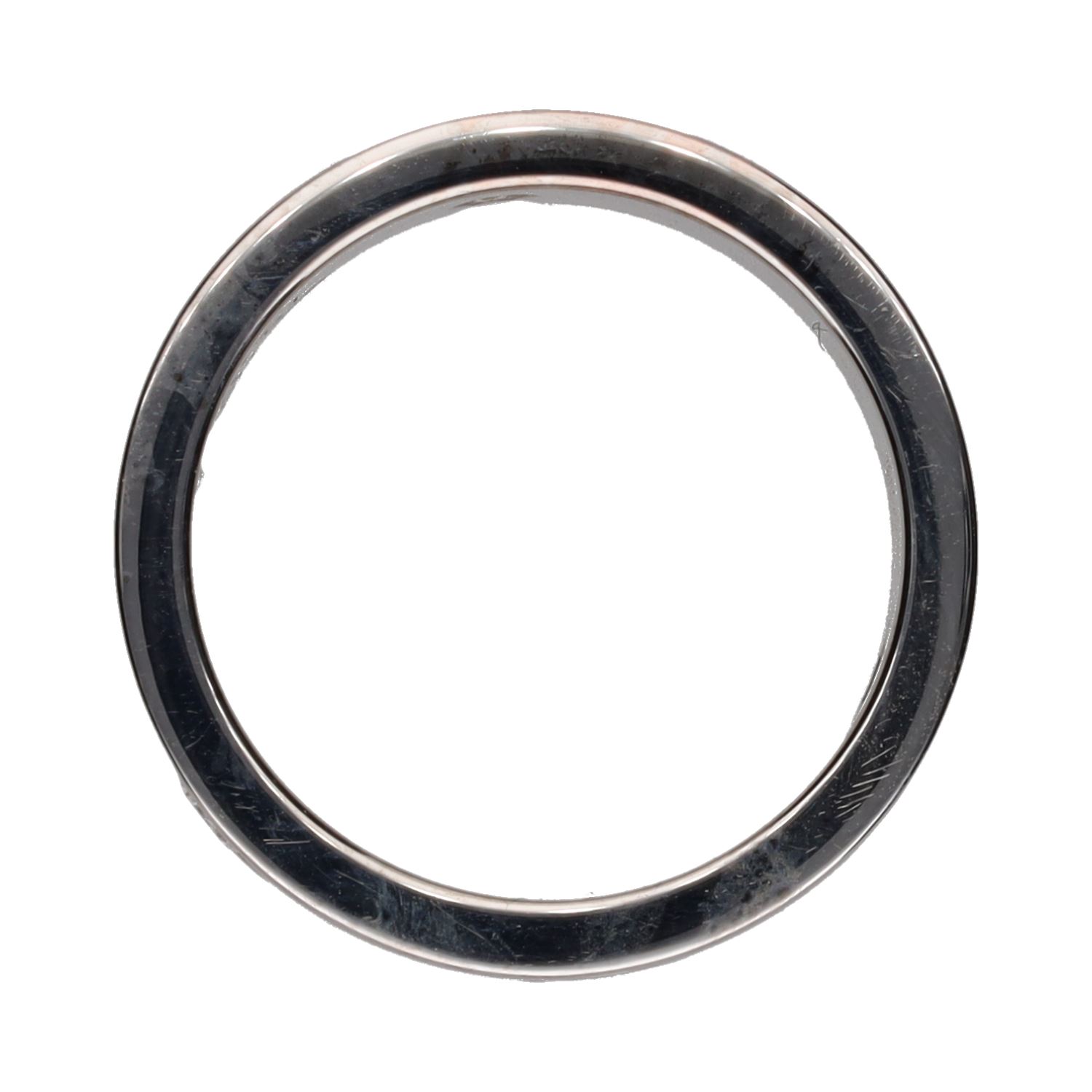 Sortija love de cartier en oro blanco con brillantes. Talla 51.