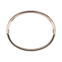 Pulsera love de cartier en oro rosa y oro blanco con brillantes. Talla 17.